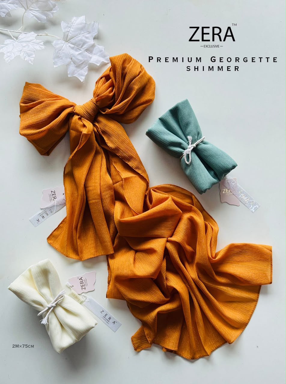 ZERA GEORGETTE SHIMMER HIJABS